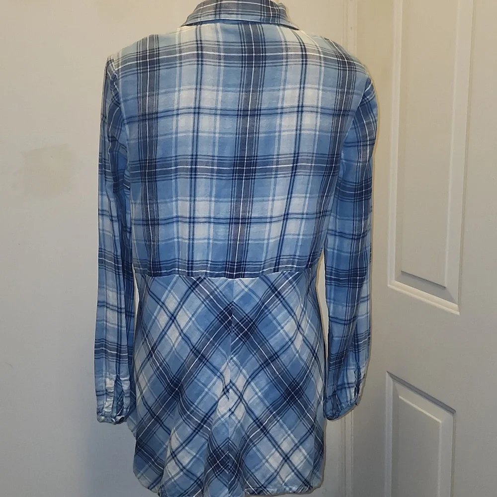 Sundance flannel shirt size M Patchwork Cotton